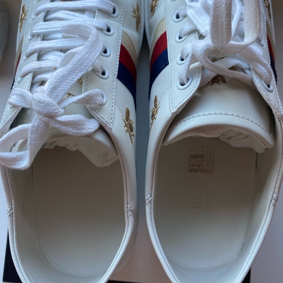 Guccis Ace “Bees and Stars” Sneakers - Picture 5 of 7